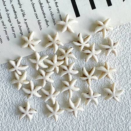 Synthetic Howlite Beads G-V001-001A-1