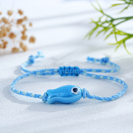 Handmade Porcelain Bead Adjustable Bracelets SL6185-6-1
