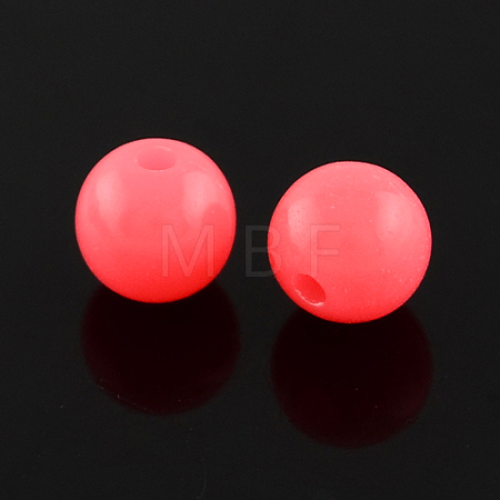 Fluorescent Acrylic Beads X-MACR-R517-6mm-08-1