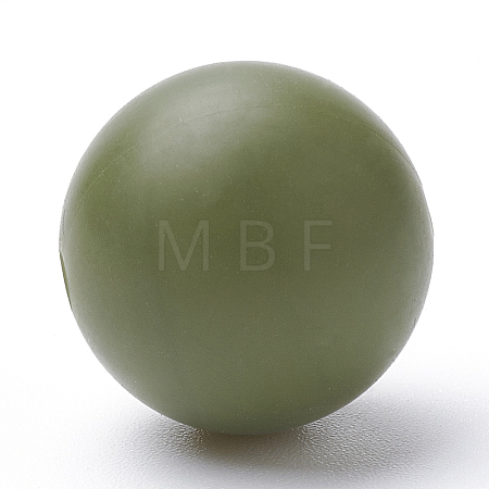 Food Grade Eco-Friendly Silicone Beads LS-SIL-R008A-49-1