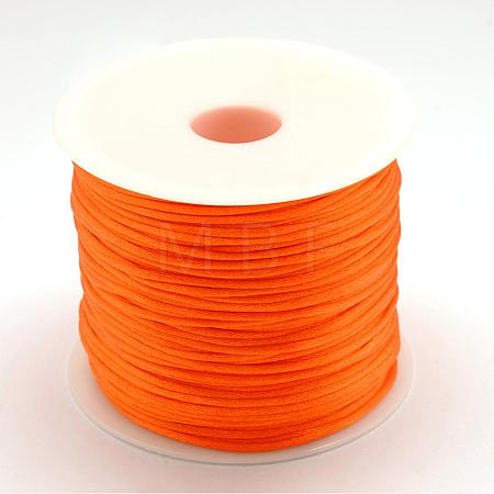 Nylon Satin Rattail Cords NWIR-R025-1.0mm-172-1