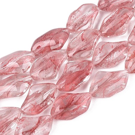 Handmade Lampwork Beads Strands LA-N046-02I-1