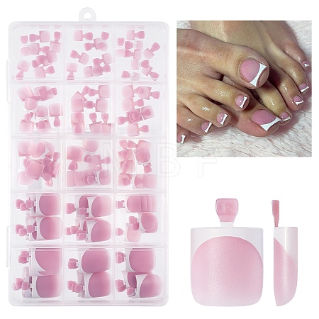 150Pcs Acrylic Toe Nail Tips MRMJ-P019-02C-1