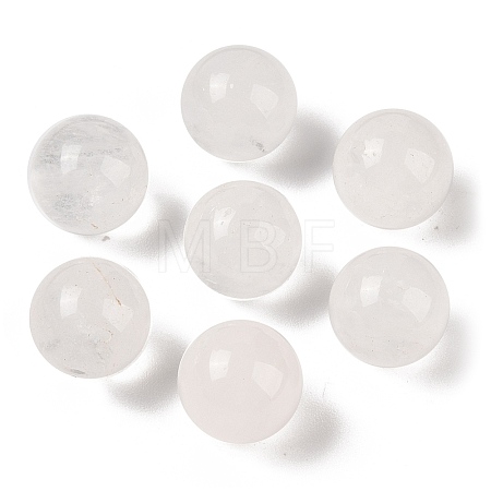Natural Quartz Crystal No Hole Sphere Beads G-K353-04C-11-1