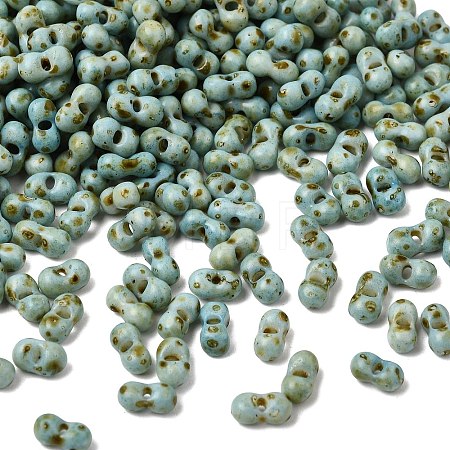 Opaque Glass Beads GL-CBA31A4-02I-1