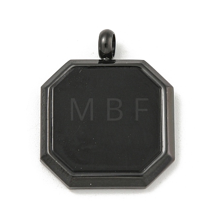 304 Stainless Steel Pendants STAS-F307-16EB-1