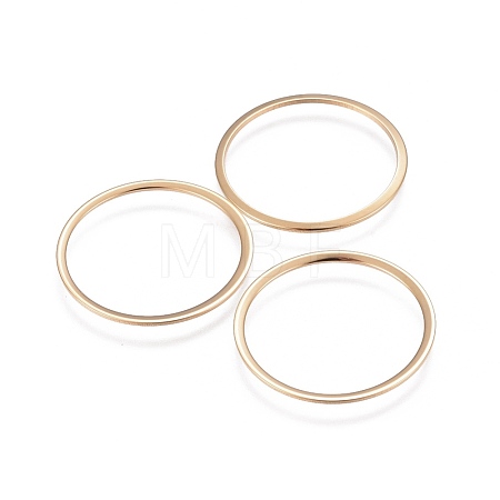201 Stainless Steel Linking Rings X-STAS-F192-001G-02-1