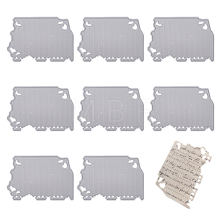 Damaged Pages Carbon Steel Cutting Dies DIY-WH0349-590-1
