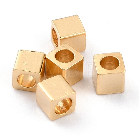 Brass Spacer Beads KK-O133-209B-G-1