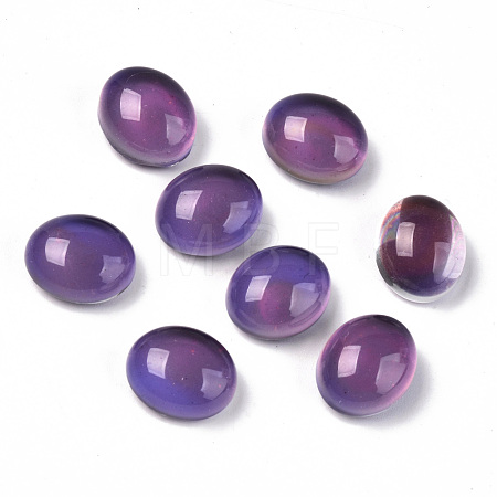 Glass Cabochons GLAA-R218-04-1