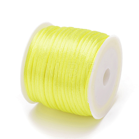 Nylon Satin Rattail Cords NWIR-L006-2mm-12-1