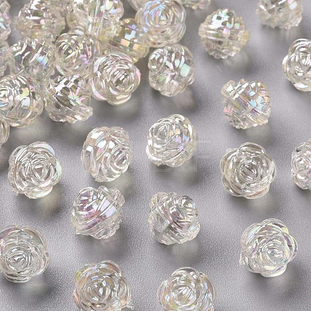 Transparent Acrylic Beads TACR-S154-33C-205-1