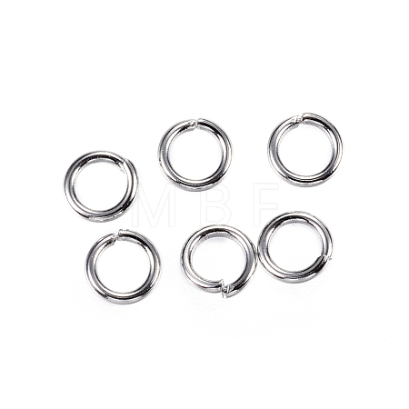 Tarnish Resistant 304 Stainless Steel Open Jump Rings STAS-E147-38P-4mm-1