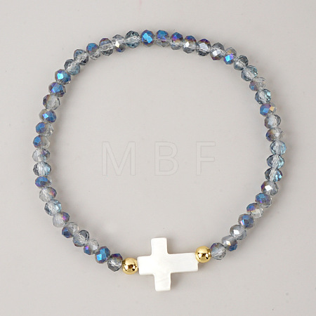 Bohemian Glass Beads Stretch Bracelets KO2121-12-1