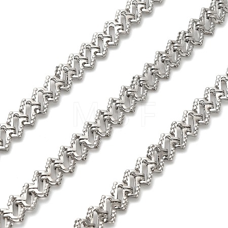 304 Stainless Steel Link Chains CHS-A016-76P-A-1