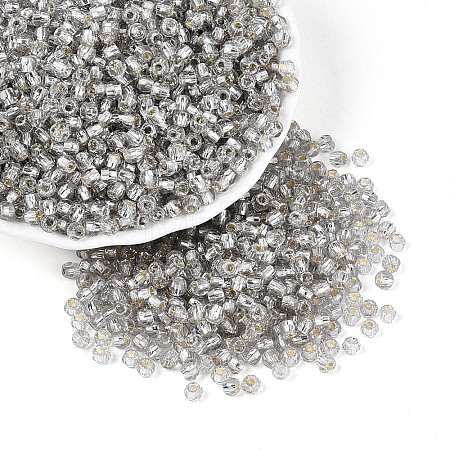 Silver Lined Glass Seed Beads SEED-T007-18A-02-1