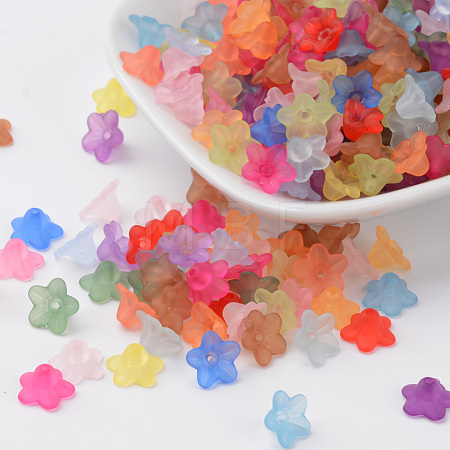 Transparent Acrylic Beads X-PL554-M-1