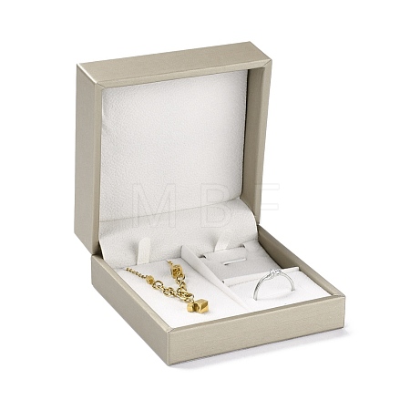 PU Leather Jewelry Box CON-C012-05B-1