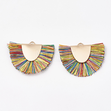 Polyester Tassel Pendant Decorations X-FIND-S272-12-1