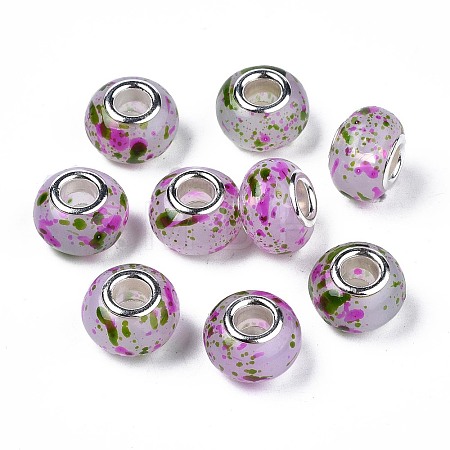 Resin European Beads RPDL-N014-06-07-1