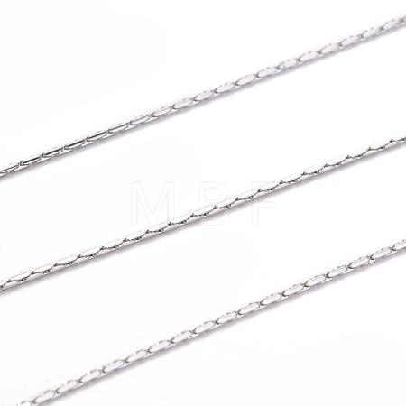Tarnish Resistant 304 Stainless Steel Boston Link Chains CHS-L017-13B-1