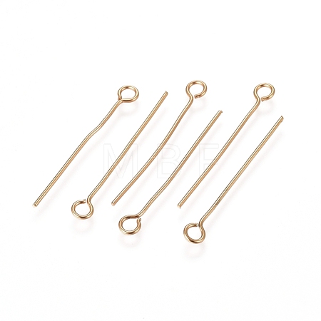 304 Stainless Steel Eye Pins STAS-L238-005G-G-1