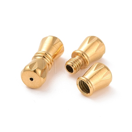 Ion Plating(IP) 304 Stainless Steel Screw Clasps STAS-L135-05G-1