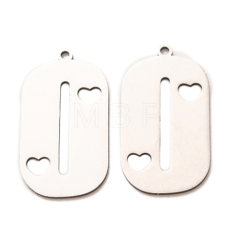 201 Stainless Steel Pendants SA-CBA49C1-03P-1