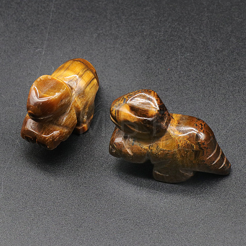 Natural Tiger Eye Carved Figurines PW-WGC1415-05-1