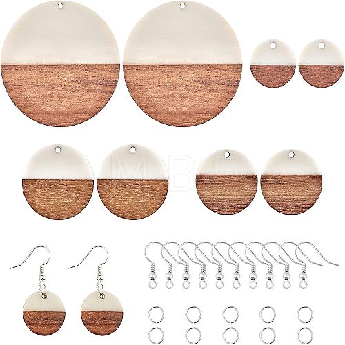 Olycraft DIY Dangle Earring Making Kits DIY-OC0002-50-1