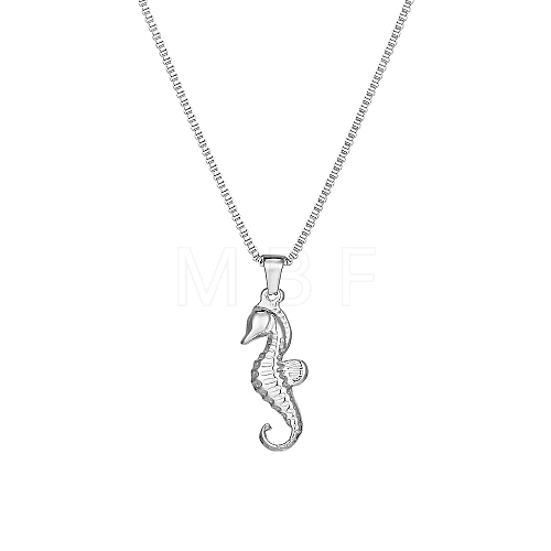 Seahorse Pendant Necklaces GX9885-2-1