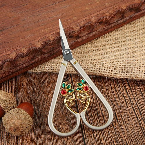 Stainless Steel Craft Scissors PW-WG62393-01-1