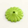 Opaque Acrylic Flower Bead Caps SACR-Q099-M21-3