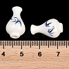 Handmade Printed Porcelain Beads PORC-T136-03A-01-3