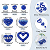 58Pcs Handmade Polymer Clay Rhinestone Beads CLAY-BT0001-08-4