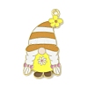 Bees Theme Alloy Enamel Pandants FIND-M083-06B-G-1