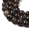 Natural Smoky Quartz Beads Strands X-G-B167-A09-10mm-4