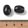 Opaque Resin European Beads RESI-F073-16B-3