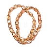 Electroplated Glass Beads EGLA-H002-A-13-2