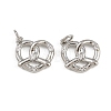 Brass Micro Pave Cubic Zirconia Pendants KK-A269-54P-1