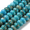 Natural Imperial Jasper Beads Strands G-Z129-A01-01-2
