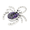 Alloy Rhinestone Enamel Pendants PALLOY-R151-67AS-02-2