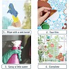9 Sheets 9 Styles Christmas Themed PVC Static Stickers STIC-WH0004-07-7