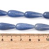 Natural Blue Aventurine(Dyed & Heated) Beads Strands G-H064-D04-01-5