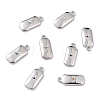 Brass Micro Pave Cubic Zirconia Charms ZIRC-I054-12P-1