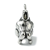 Retro 304 Stainless Steel Pendants STAS-G331-05AS-3