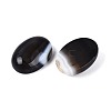 Natural Banded Agate(Dyed & Heated) Cabochons G-N361-05A-01-2