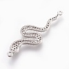 Brass Micro Pave Cubic Zirconia Links ZIRC-O026-12P-NR-2