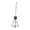 Iron Bell Hanging Ornaments HJEW-JM02461-1