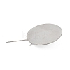 304 Stainless Steel Brooch Cabochon Settings STAS-E547-08L-P-3